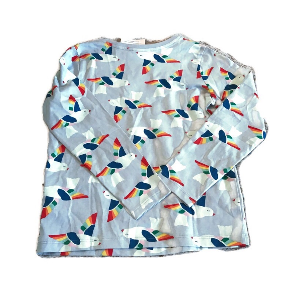 NWT Hanna Andersson Peace Shirt with🌈 win…